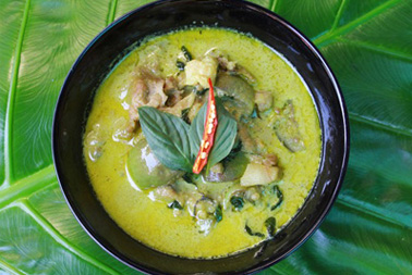 POULET CURRY VERT